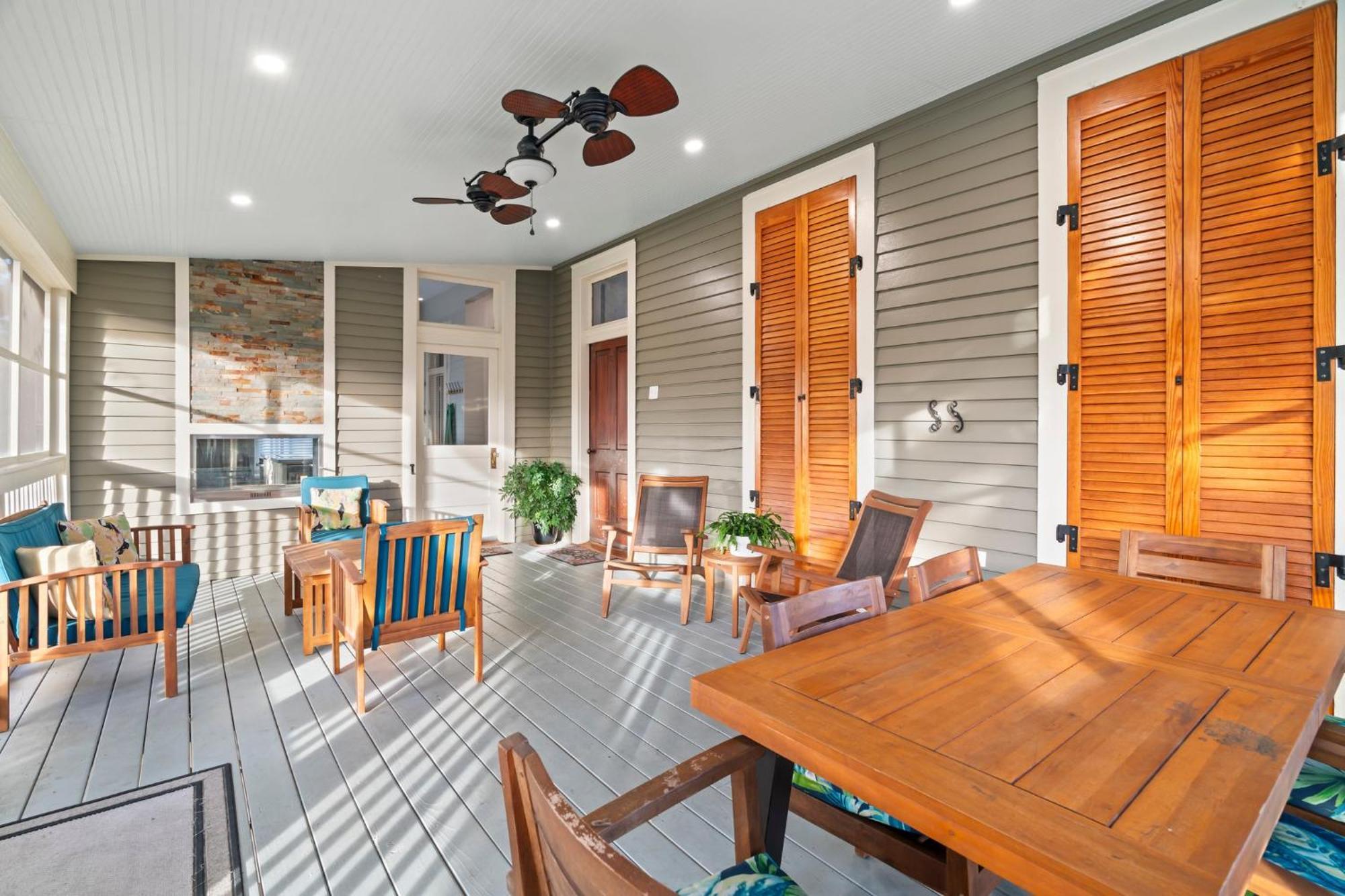 Historic Galveston Family Beach Home With 3 King Beds 외부 사진