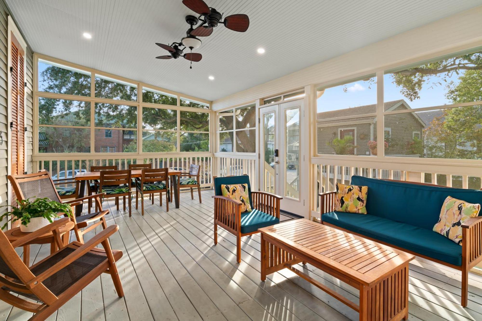 Historic Galveston Family Beach Home With 3 King Beds 외부 사진